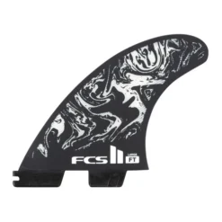 FCS II FT PC MED BLK/WHT TRI MEDIUM FINS(FFTM-PC06-MD-TS-R)
