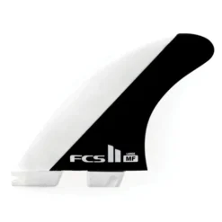 FCS II GROM MF PC BLACK/WHITE TRI FINS (FMFG-PC01-GM-TS-R)