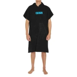 FCS TOWEL PONCHO BLACK (AATP-01-BLK-00)