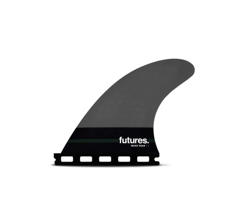 FUTURES NEUTRAL HC LARGE QUAD REAR FINS (1324-179-42) 1 FUTURES NEUTRAL HC LARGE QUAD REAR FINS (1324-179-42)