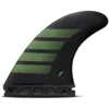 FUTURES F8 ALPHA LARGE 5-FIN - CARBON/OLIVE (1175-339-50)