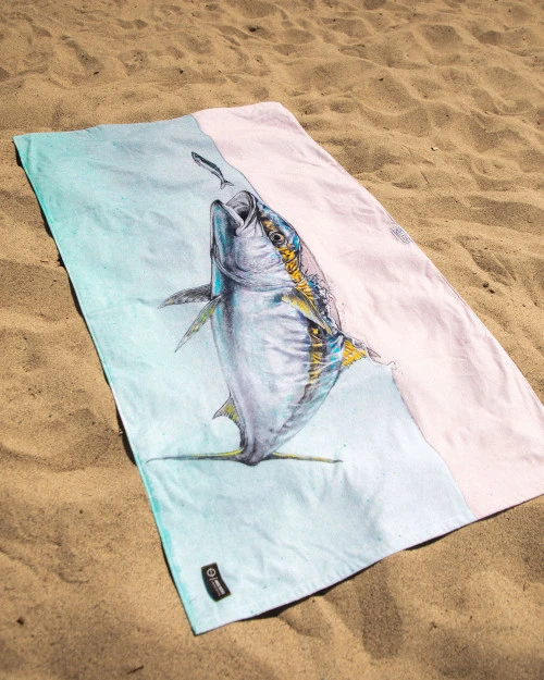 LEUS AMADEO BACHAR YELLOWTAIL BEACH ECO TOWEL 7 LEUS AMADEO BACHAR YELLOWTAIL BEACH ECO TOWEL - Image 7