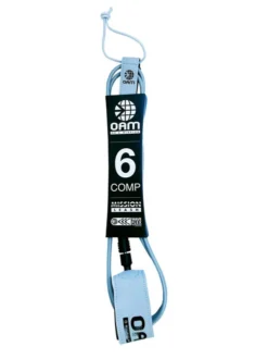 OAM 6'0 COMP MISSION ULTRALIGHT LEASH -Dakine Surfing Store oam mission leash 6 comp grey front 99134.1675878686