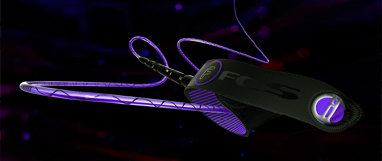 Dakine Surfing Store 24 Dakine Surfing Store -Dakine Surfing Store FCS Helix Leash Purple 1